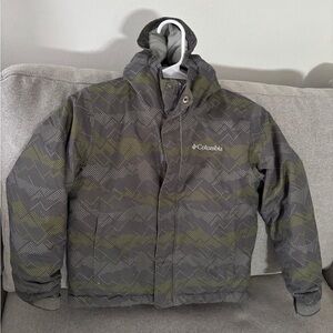 Columbia Kids' Gray and Green Jacket